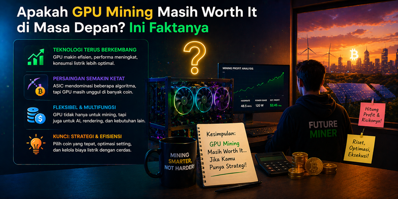 Apakah GPU Mining Masih Worth It di Masa Depan? Ini Faktanya
