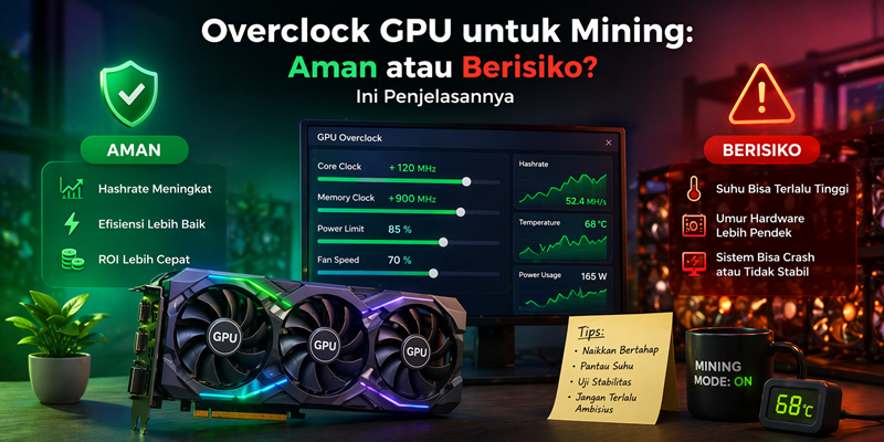 Overclock GPU untuk Mining: Aman atau Berisiko? Ini Penjelasannya