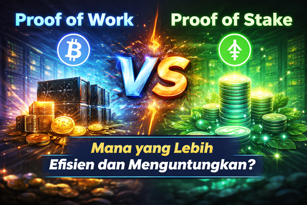 Proof of Work vs Proof of Stake Mana yang Lebih Efisien dan Menguntungkan